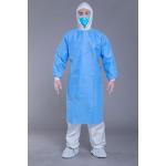 EO Sterilized SMMS Fabric Surgical Disposable Gowns With Knitted Cuff for sale