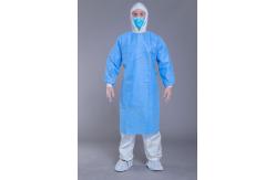 China EO Sterilized SMMS Fabric Surgical Disposable Gowns With Knitted Cuff supplier