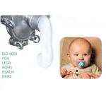 Baby Nipples 55% 25KN/M LSR Liquid Silicone Rubber for sale