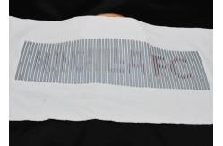 China Custom 1mm Silicone Logo Heat Transfer Labels Printing For Clothing supplier