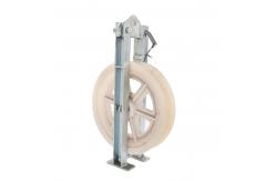 China 15KN Transmission Stringing Blocks Aluminum Alloy Aerial Roller supplier