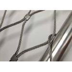 High Strength Flexible Rope Mesh Fatigue Resistance Stainless Steel Ferrule Mesh for sale