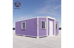 China Customized Folding Expandable Container House with Terrace supplier
