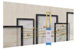China Multifunction 3d Vertical Wall Printing Machine Build In 7inch LCD Touch Screen supplier