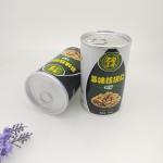 Walnut Packaging Paper Composite Cans 100g / Cardboard Tube Containers for sale