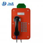 Tunnels Outdoor Weatherproof Telephones / Industrial Analog Telephone With LCD Display for sale