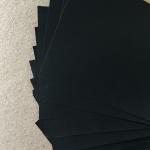 Wood Pulp Recycled 80g 110g 150g Black Cardboard Paper For Jewelry Box for sale
