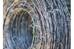 China Rust Resistance 500 Meters  Single Strand Hot Dipped Galvanized Barbed Wire supplier