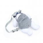 35cm Washable Colour Safe Cartoon Husky Plush Backpack