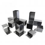 ISO9001 Rohs CE 16949 Elevated Platform Wood Stand Bracket Strengthen Pergola Bracket for sale