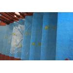 White Adhesive Floor Protector Felt Fleece Tear Resistant for sale