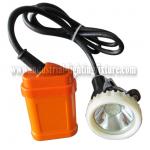 LED Rechargeable Miners Cap Lamp 1 Watt 4500Lux With 6 Pcs SMD Led KJ3.5LM for sale
