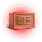 China Customized Solid Steel Electronic Digital Safe 8.5L With Full Digital Keypad manufacturer