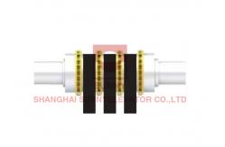 China Load 1000kg Gearless Elevator Traction Machine for Elevator Parts supplier