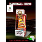 Mall Coin Pusher Arcade Machine Kid Baseball Hero Sport Game Machine for sale