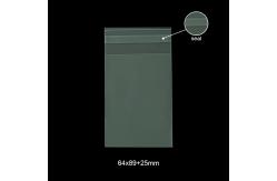 China OEM Size 64x89mm Polypropylene Card Sleeves Clear Resealable Inner Sleeves supplier