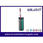 Automatic Car Park Barrier Gate with Protective Rubber and LED Traffic Light Boom for sale