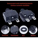 88AR Series Overload Protector Current Protection Switch 3~20A Manual/Automatic Overcurrent