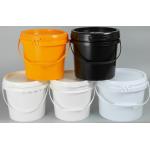 Plastic Handle Round Plastic Bucket For Chemical Transportation for sale