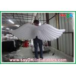 White Inflatable Wing With Led Lighting 1m / 1.5m Customized