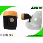 10000lux Rechargeable Led Mining Cap Lamp 3.8Ah Battery Capacity With USB Charger for sale