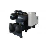 R22 Falling Film Evaporator Semi Hermetic Hvac Chiller Plant Screw Chiller for sale