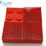 Nylon Poly Bristle Brushes Bristle Blocks Used For Garment Textile Cutter Machines