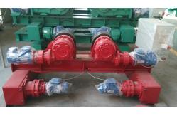 China Bolt Adjustable Seam Welding Rack With Cycloidal Planetary Gear Reducer supplier