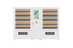 China 22 Automatic Bubble Tea Vending Machine With Refrigerator And Adjustable Channels supplier