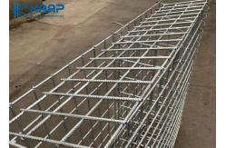 China Low Carbon Galvanised Gabion Baskets ISO9001 SGS Certification Easy Installation supplier