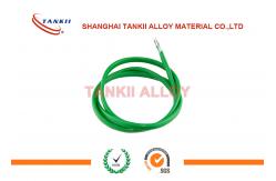 China White And Green Kc Thermocouple Cable With PTFE Insualtion And Metal Screen supplier