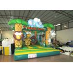 Commercial Sarfari Como Inflatable Jump House 5 X 54m Safe Nontoxic Fire Resistance for sale