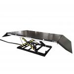 Portable Hydraulic Heavy Duty Motorcycle Lift Table 450kg Mechanics Garage Workshop for sale