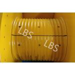China Hydraulic Winch Drum With Rope Groove LBS Sleeves 20KN 30KN 50KN factory