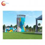Adult Outdoor Rock Climbing Wall Panels Waterproof For Theme Park for sale