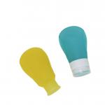 Silicone Travel Portable Bottle Mini Beauty Shampoo Bottle With Lid for sale