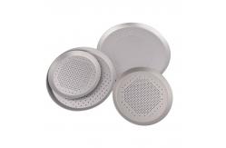 China                  Rk Bakeware China-Hard Coat Perforated Thin Crust Round Pizza Tray              supplier