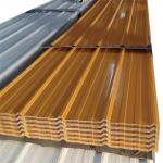 0.35mm Thickness Coloured Roofing Sheets Width 762mm 900mm 914mm for sale