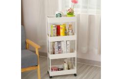 China 3 - 6 Layers Steel Storage Racks Customized White Black supplier
