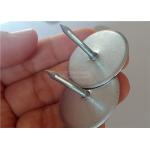 2.7mm Galvanized Steel Cup Head Insulation Pins Applied With A Capacitor Discharge Stud Welder for sale