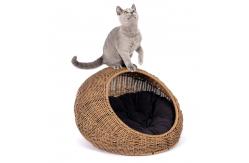 China Washable Hanging Cat Bed Wicker For Medium Indoor Cats supplier