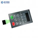 Transparent Black Window LEDs Backlight Membrane Switch 0.18mm PET for sale
