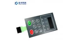 China Embossing Keys Waterproof Membrane Switch Mechanical Keyboard supplier