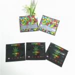 Food Grade Aluminum Foil Stand Up Pouch Resealable Candy Cbd Gummy Bears Packaging for sale