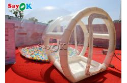 China Inflatable Globe Tent Commercial Inflatable Transparent Bubble Camping Tent For Ourdoor supplier