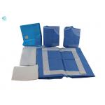 CE ISO Surgical Laparoscopy Pack SMS Disposable Surgery Drape Kit for sale