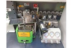 China 6 Functions Edge Banding Machine Gluing Trimming And Wood Buffing Compact Edgebander supplier