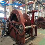 30 Ton Marine Hydraulic Winch Wire Rope 230 Volt Single Drum Hydraulic Mooring Winch for sale