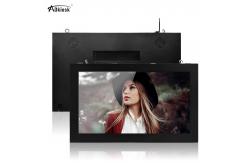 China Tempered Glass Outdoor LCD Screen 500cd/M2 1080p Ip55 Wall Mounted supplier