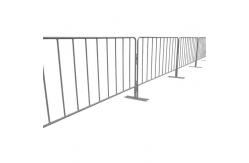 China ISO9001 Galvanized Temporary Fence Powder Coating Crowd Control Barriers supplier